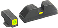 AMER GL615   CAP SIGHT SET NS GLK 10/45  GRN/LM/LM