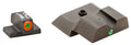 AMER SW245   I-DOT NS SW SHIELD        GRN/ORG/GRN