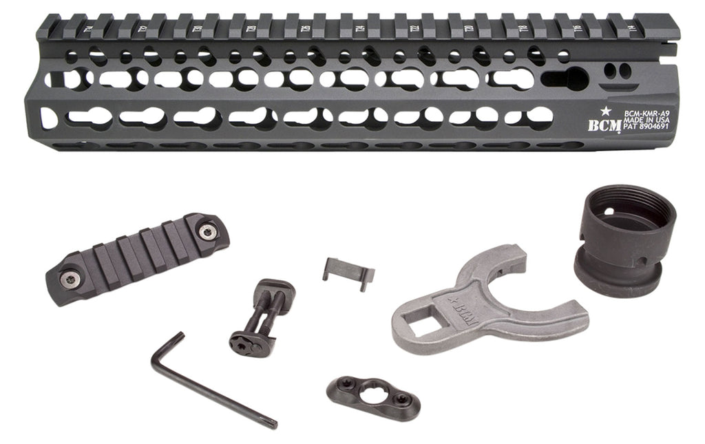 BCM KMR-A9-556-BK    KMOD RAIL ALPHA 9         BLK