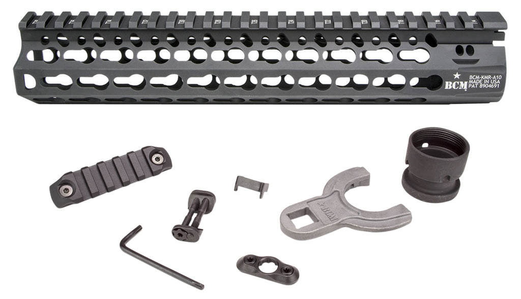 BCM KMR-A10-556-BK   KMOD RAIL ALPHA 10        BLK