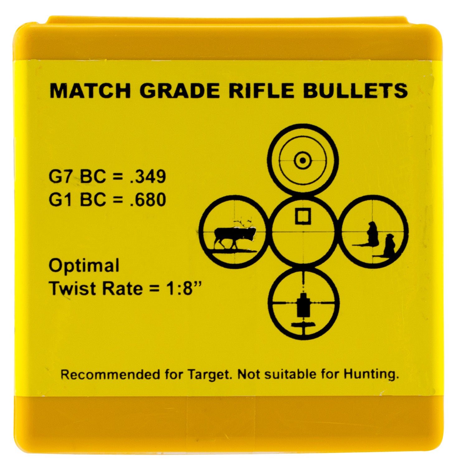 BERG 28407 BULL .284 180G TRGT HYB 100