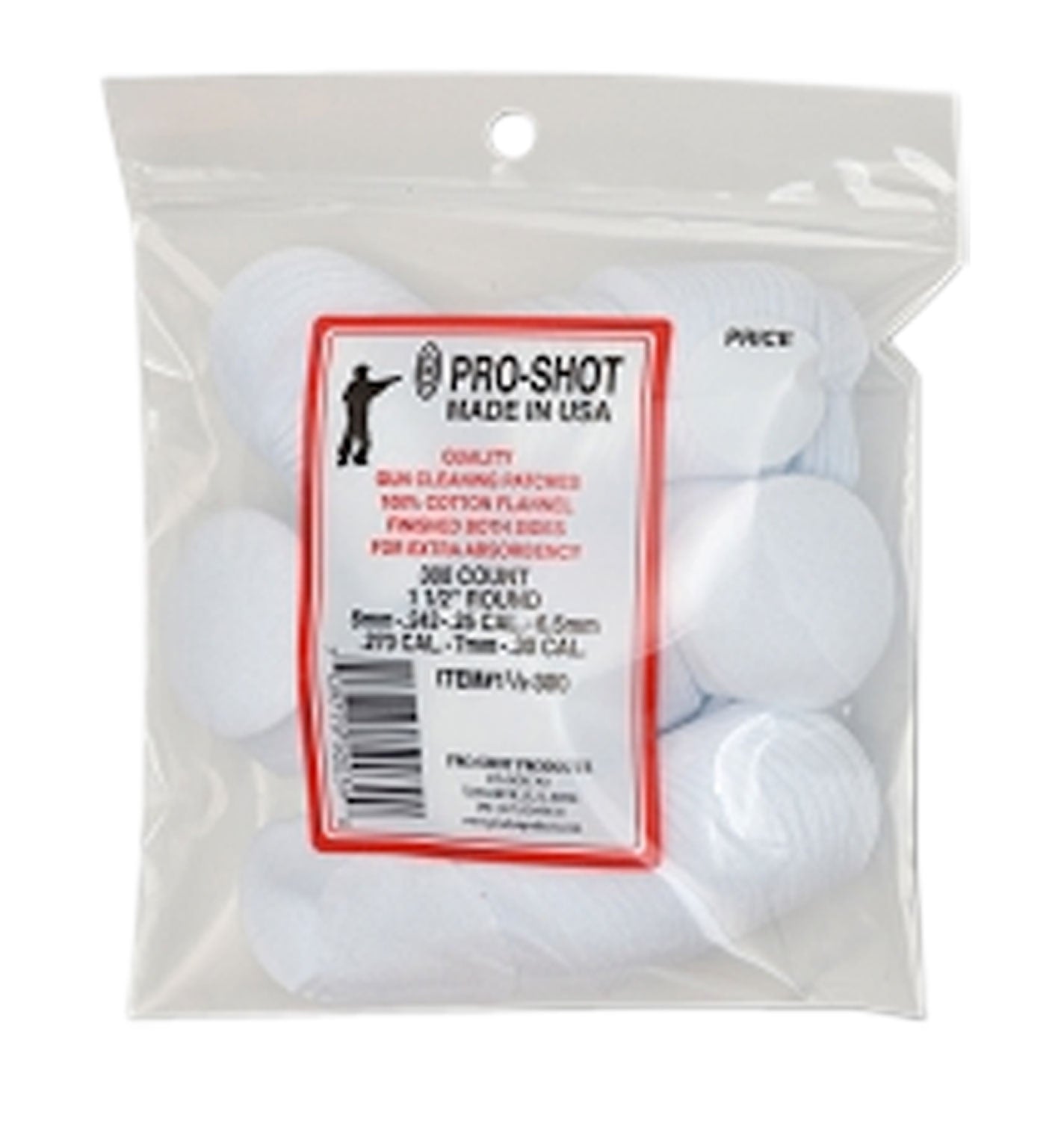 PROSHOT 11/2-300   6MM-30C 1.5       PATCH 300