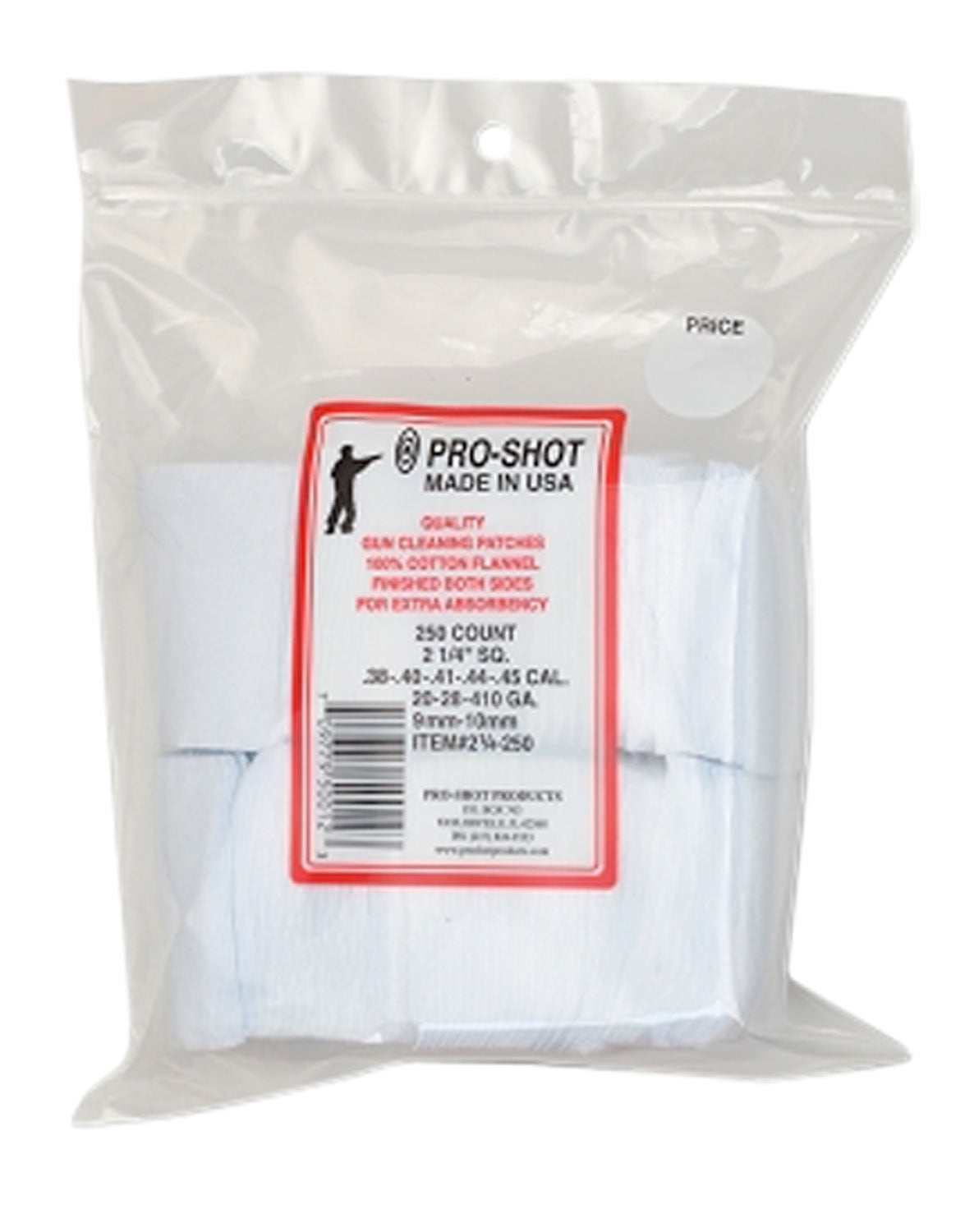 PROSHOT 21/4-250   38-45C 2.25       PATCH 250