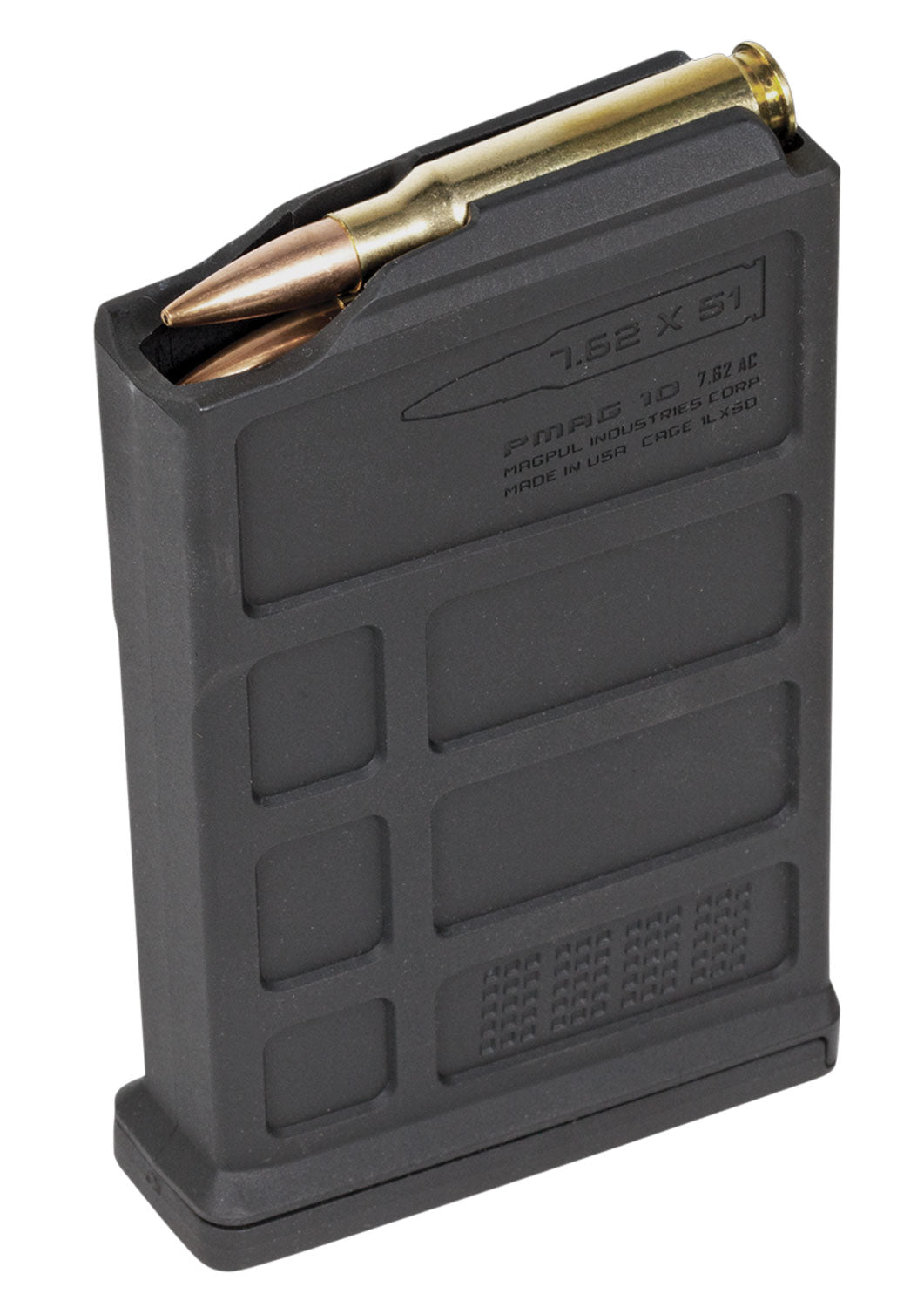 MAGPUL MAG579-BLK  PMAG 10 7.62AC 7.62X51 AICS SA
