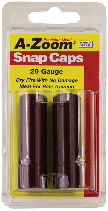 AZOOM 12213      SNAP CAPS 20 GA               2PK