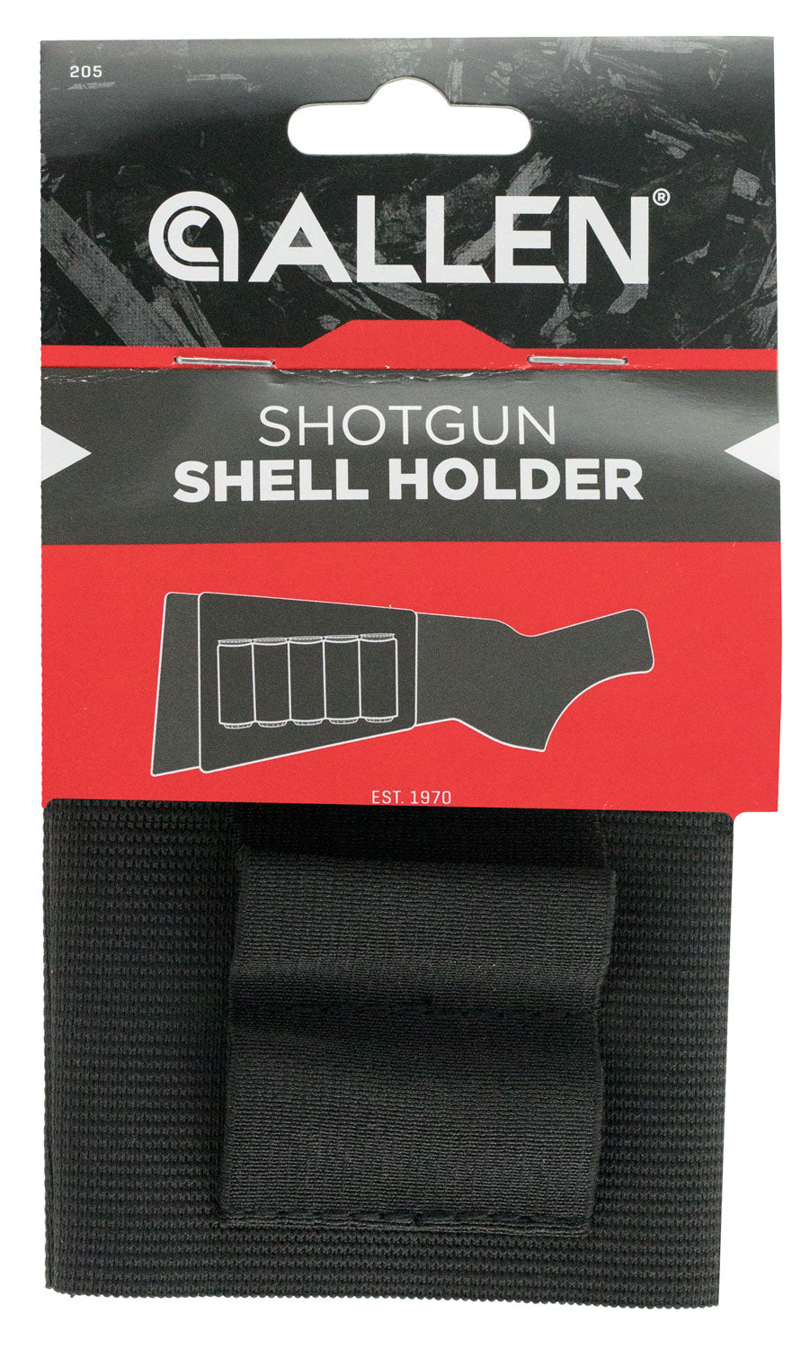 ALLEN 205    BUTTSTOCK SG SHLL HLDR BLK