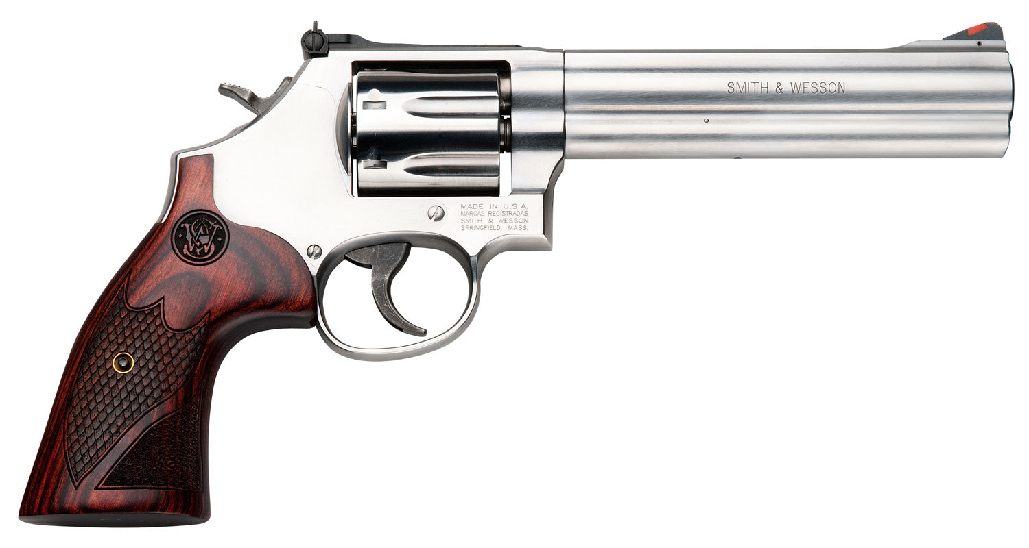S&amp;W*M686+  *CA* 150712 357 DLX WD       6  7R  SS