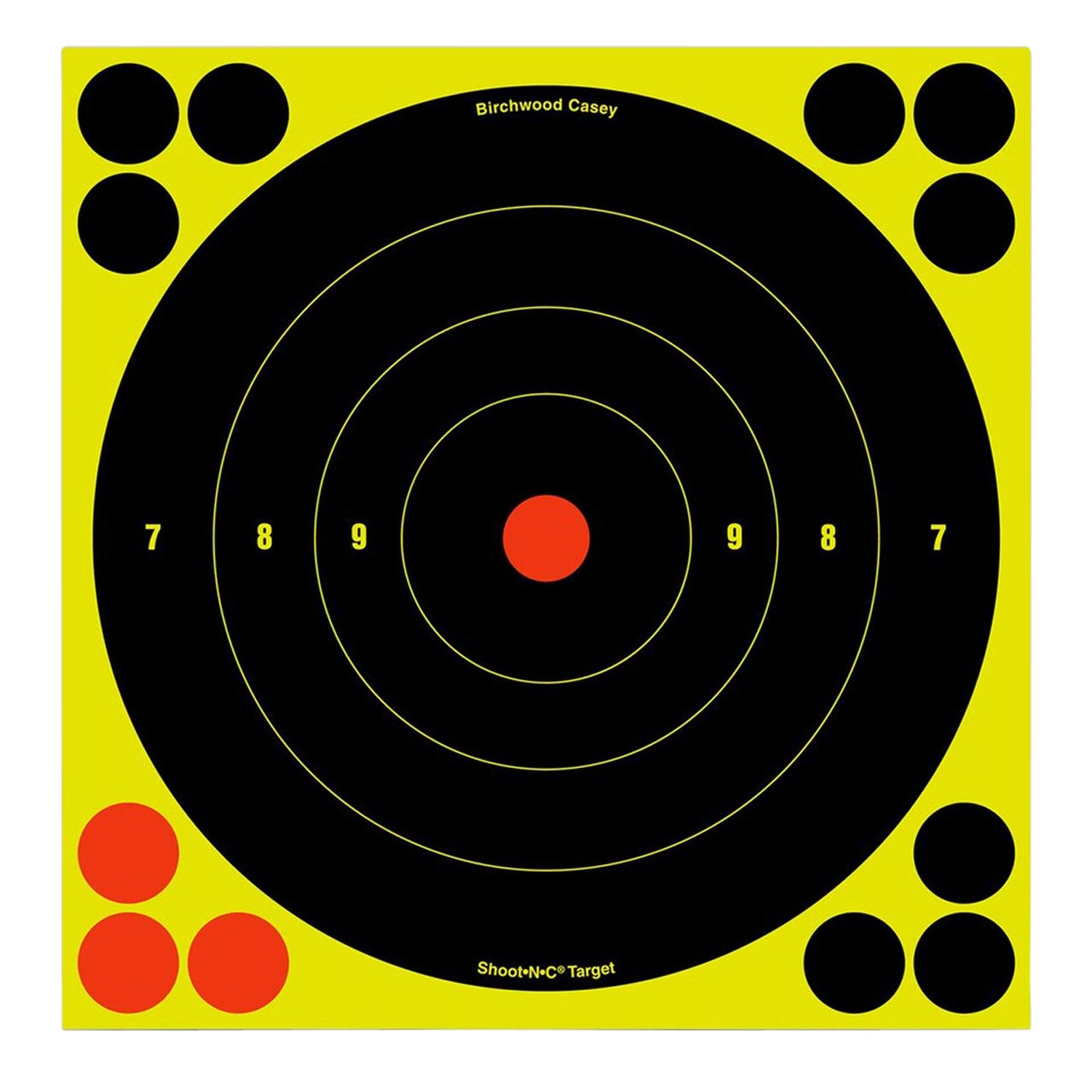 BIR 34825          SHOOT-N-C 8"  BULLSEYE     30PK