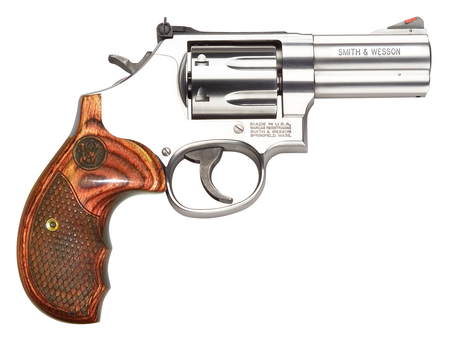 S&amp;W*M686+  *CA* 150713 357 DLX WD       3  7R  SS