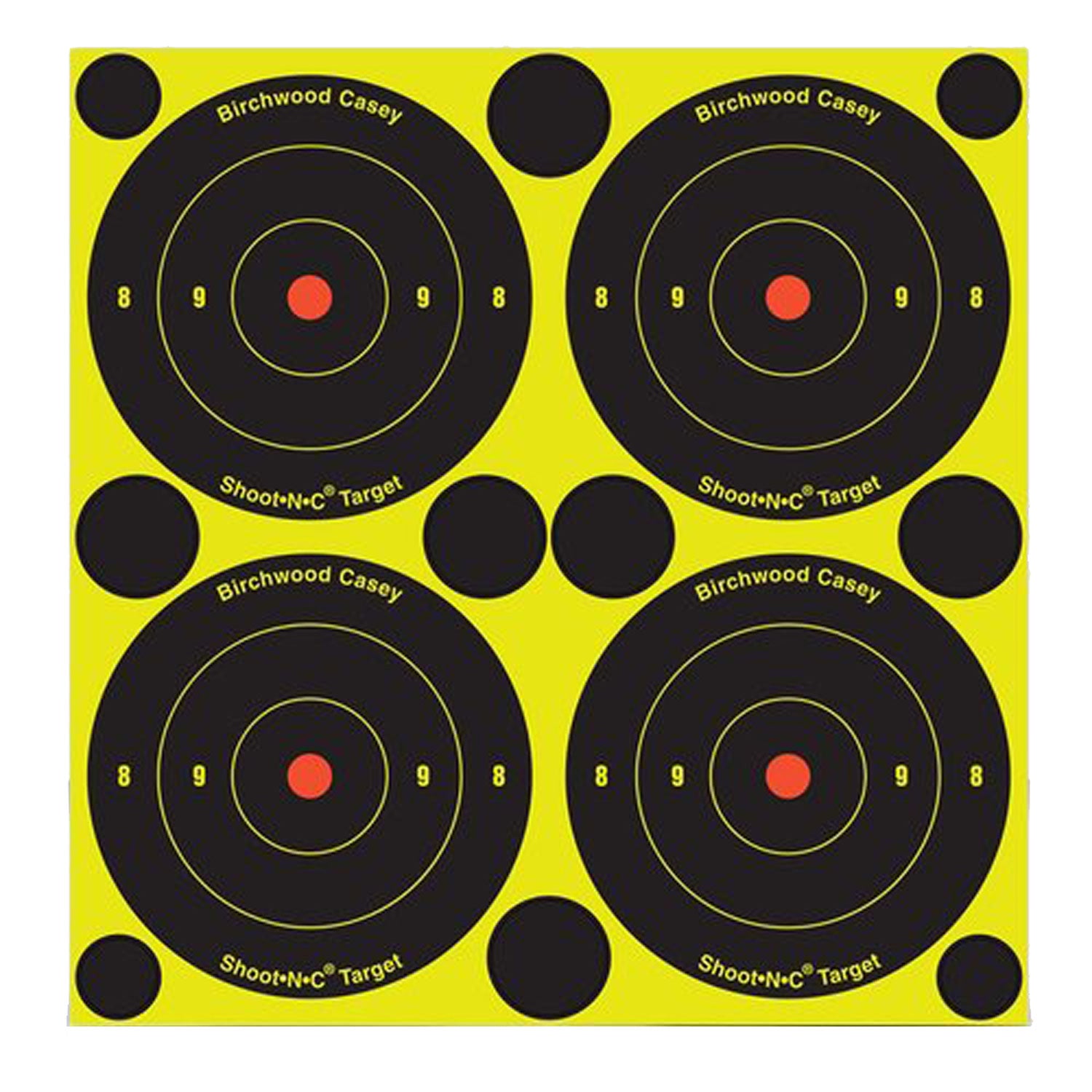BIR 34315          SHOOT-N-C 3"  BULLSEYE     48PK