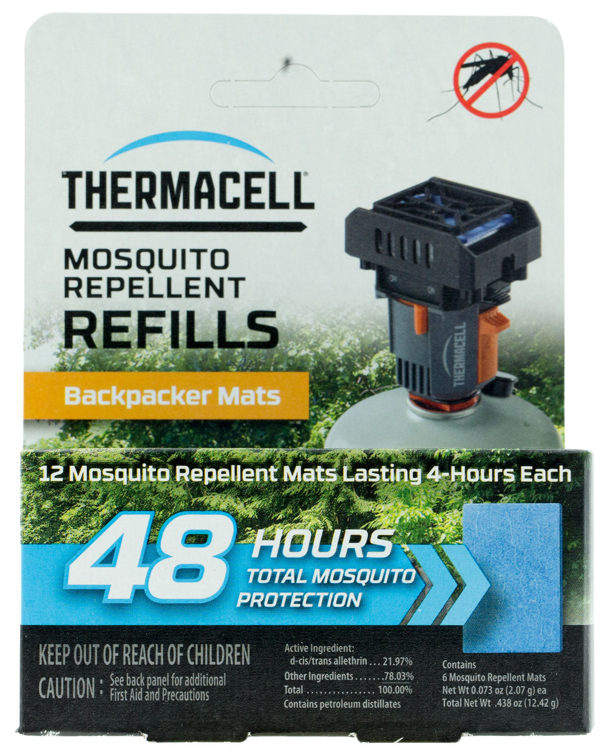 THER M48    BACKPACKER MAT REFILL ONLY       48HRS