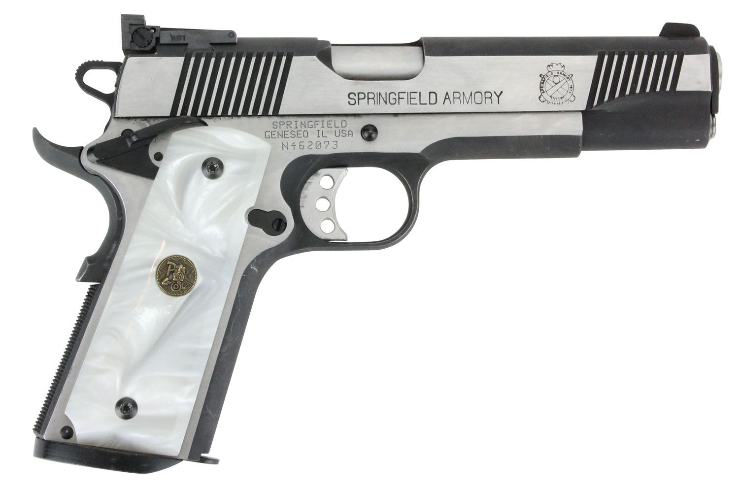 PAC 62001 1911   GRIPS WHITE PEARL