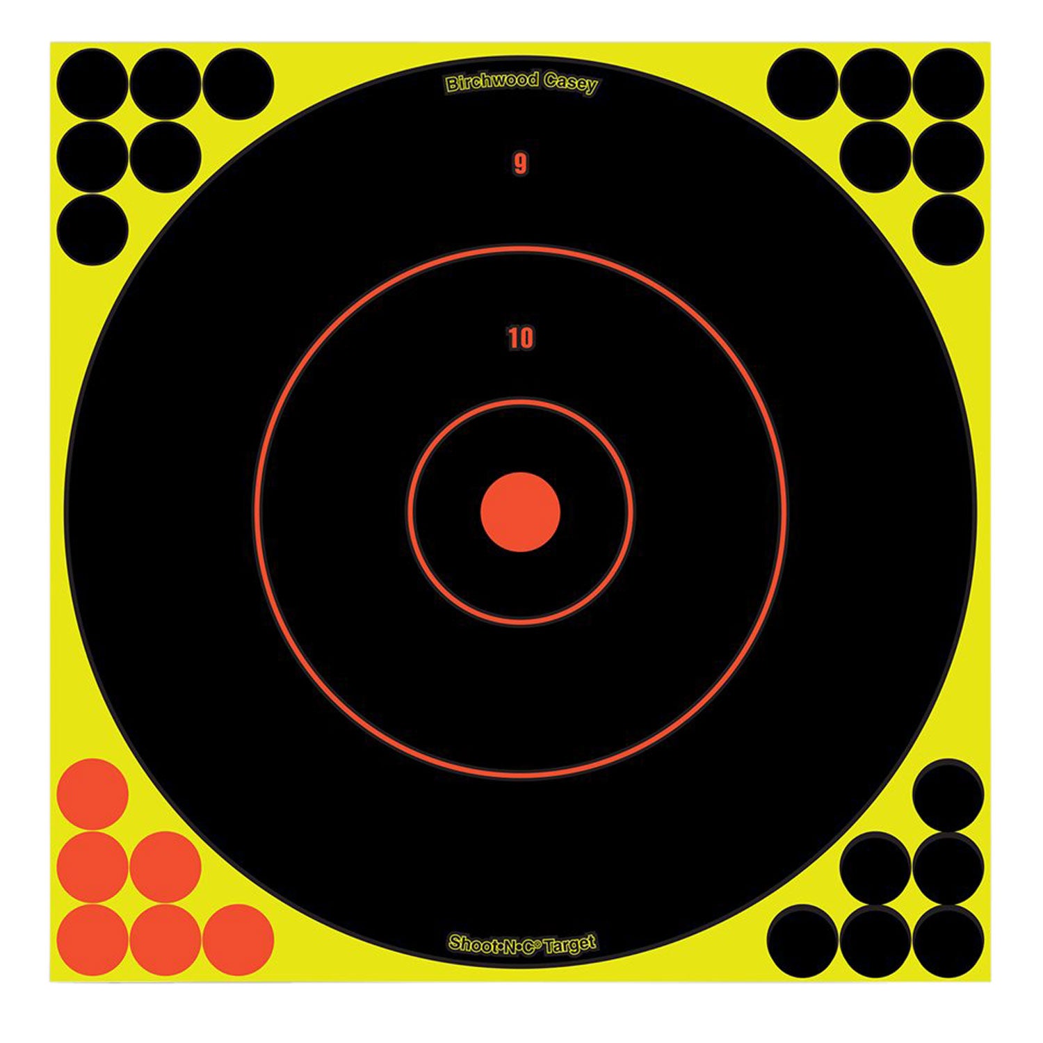 BIR 34022          SHOOT-N-C 12" BULLSEYE     12PK
