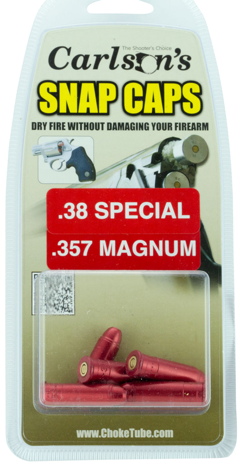 CARL 00057 SNAP CAPS 38/357 6PK
