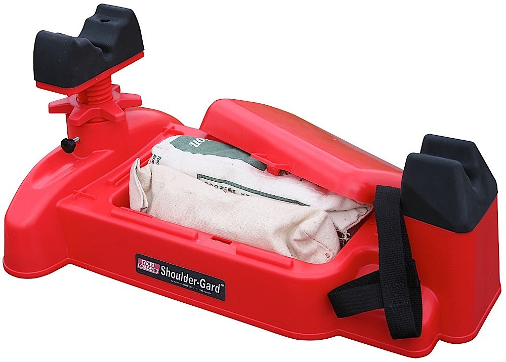 MTM SGR30       SHOULDER GARD RIFLE REST       RED