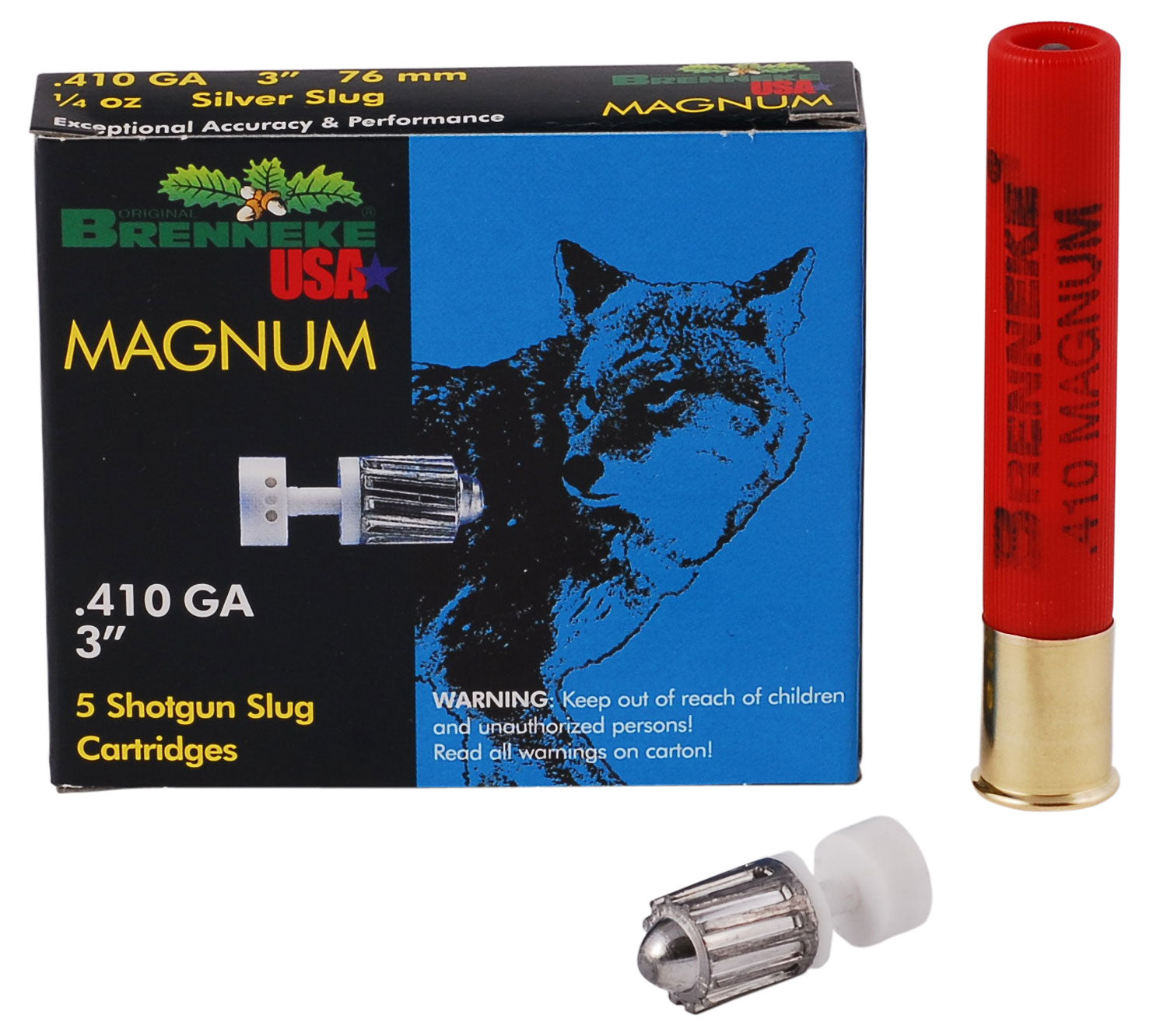 BR SL4103M    MAGNUM        410 3   SLUG  1/4 5/50