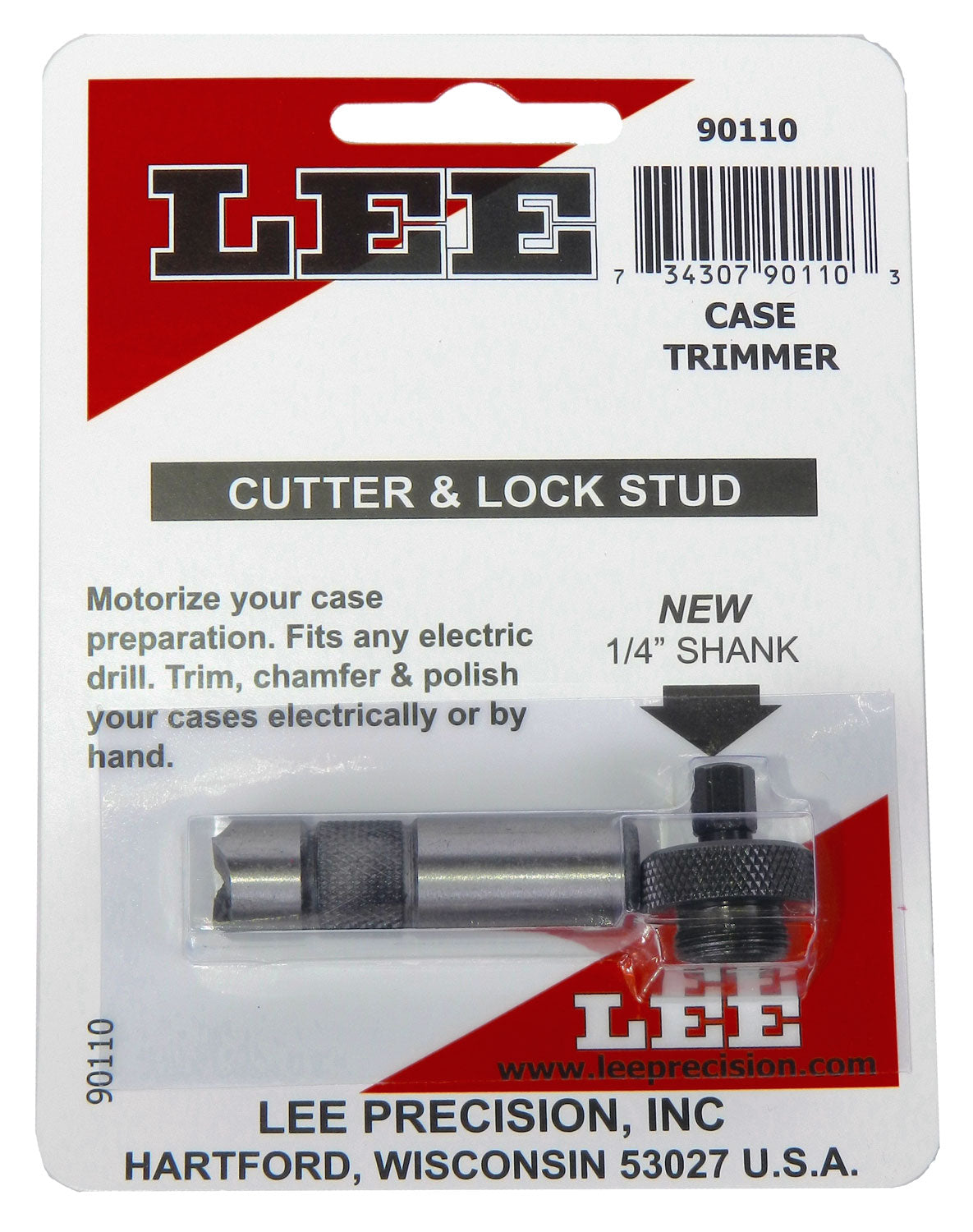 LEE 90110 CASE TRIM CUTTER &amp; LOCK STUD