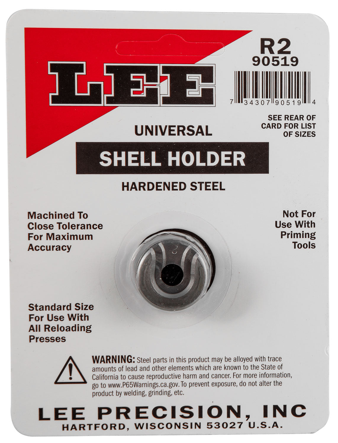 LEE 90519 SHELL HOLDER R2