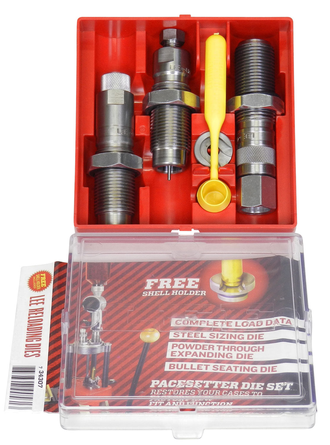 LEE 90270 3 DIE SET 357 SIG STEEL