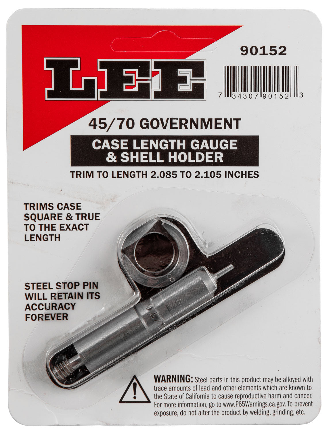 LEE 90152 GAUGE/HOLDER 45/70 GOVRNMNT
