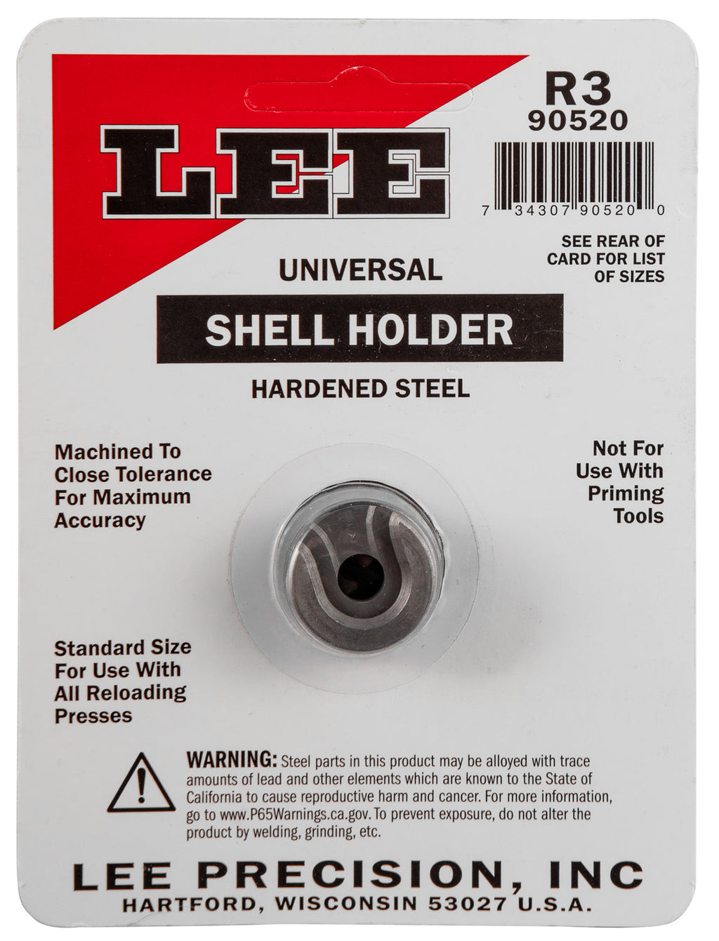 LEE 90520 SHELL HOLDER R3