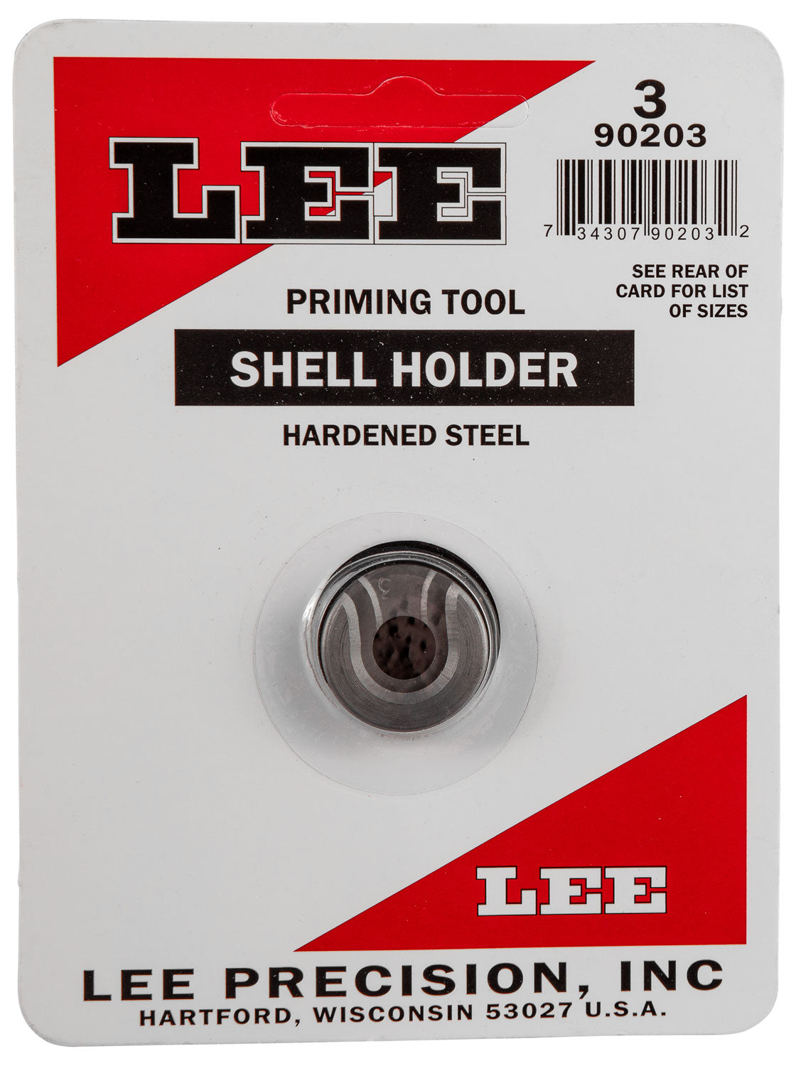 LEE 90203 SHELL HOLDER #3   AP ONLY