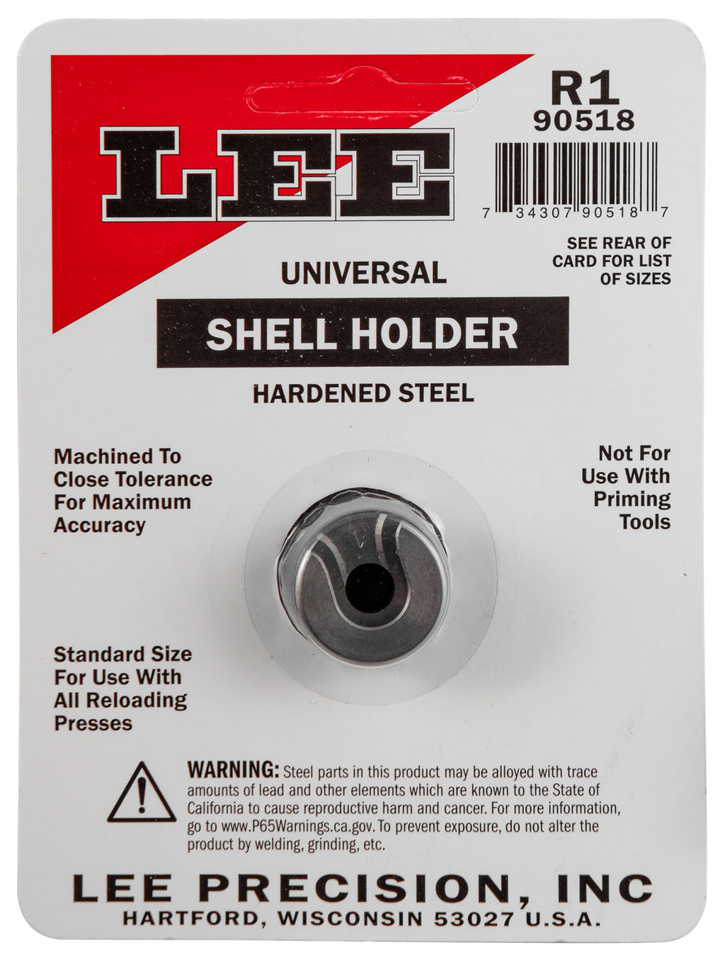 LEE 90518 SHELL HOLDER R1