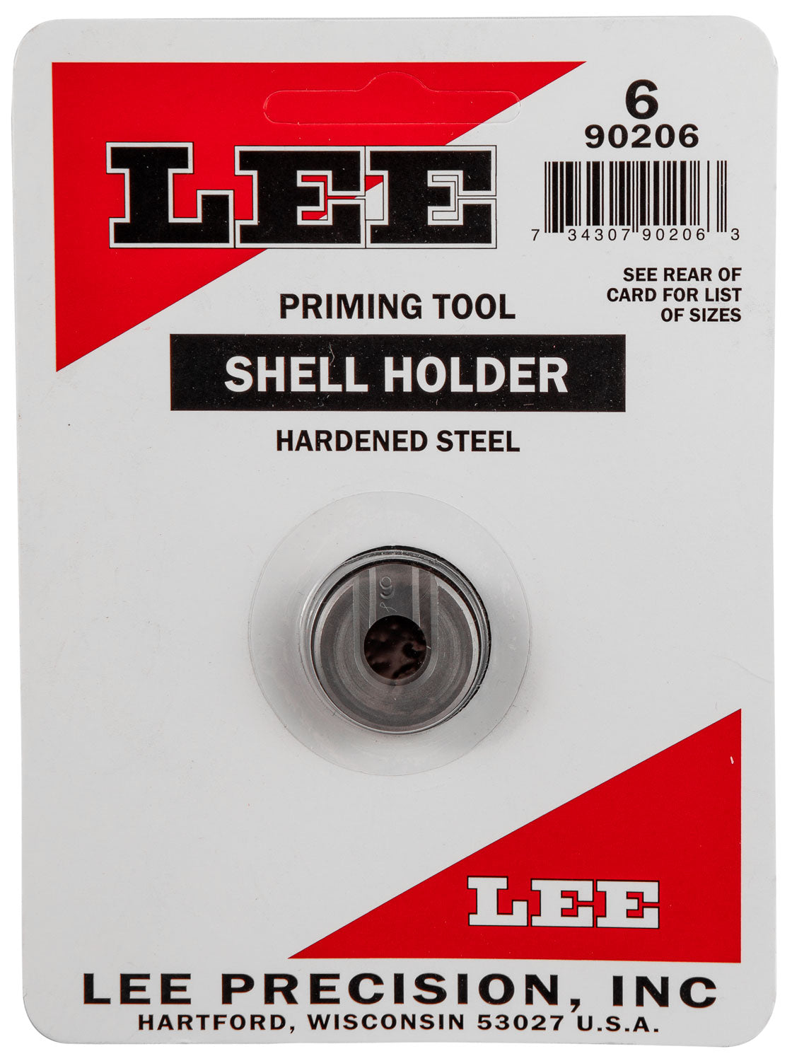 LEE 90206 SHELL HOLDER #6   AP ONLY