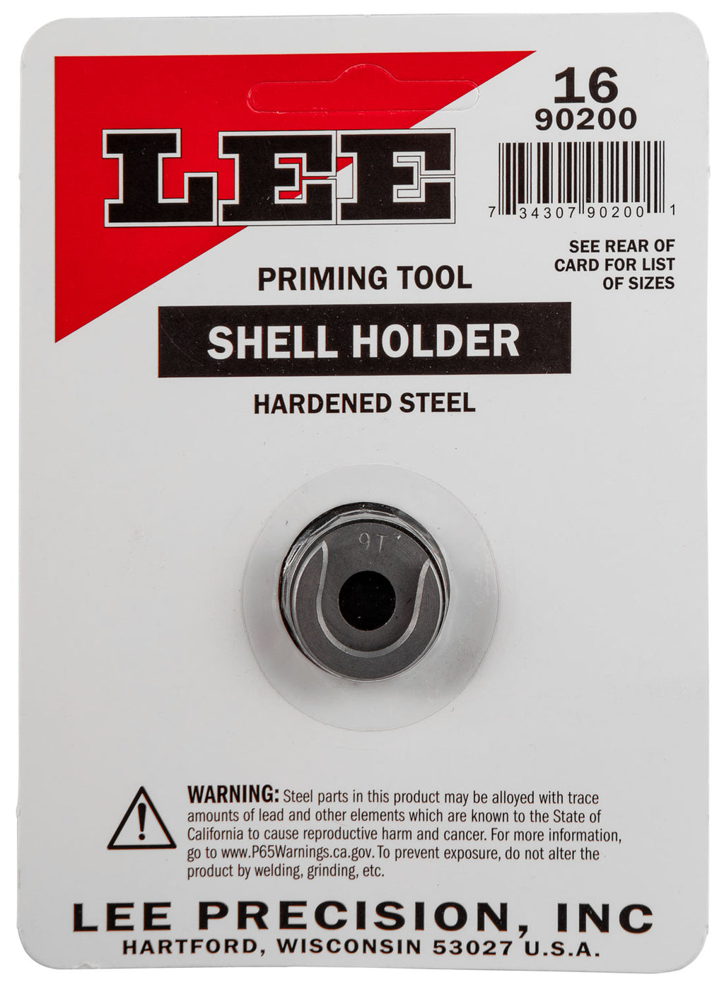 LEE 90200 SHELL HOLDER #16  AP ONLY