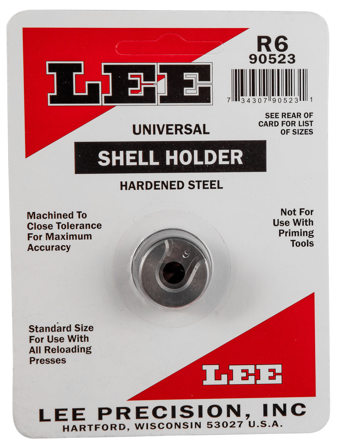 LEE 90523 SHELL HOLDER R6
