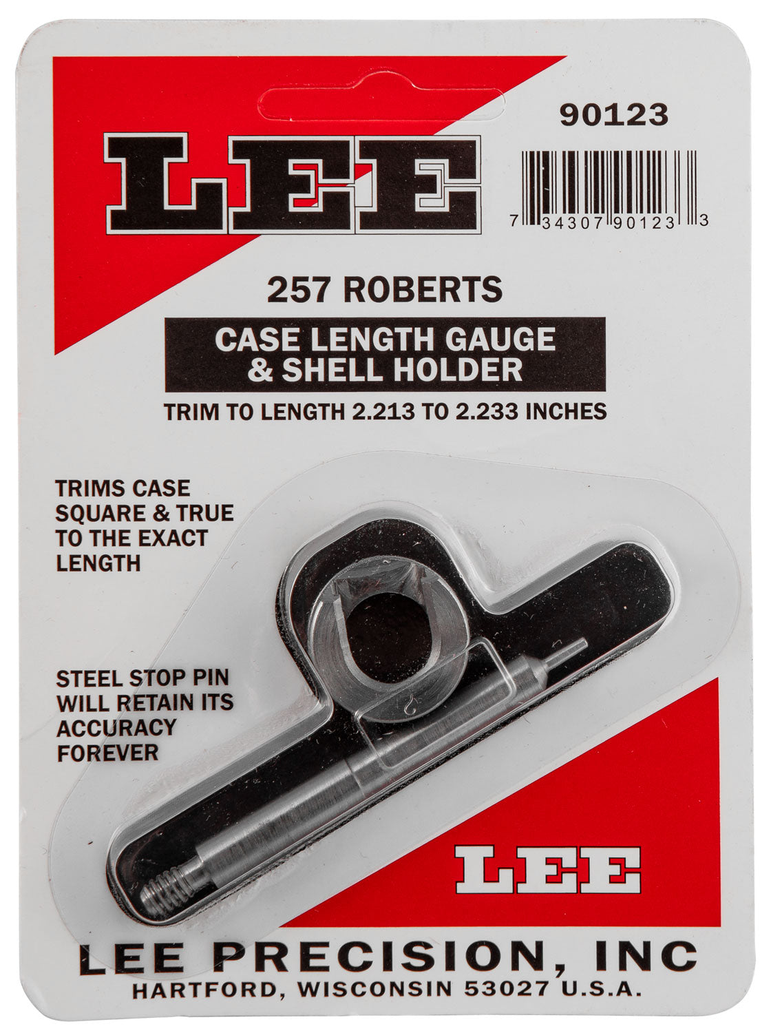 LEE 90123 GAUGE/HOLDER 257 ROBERTS