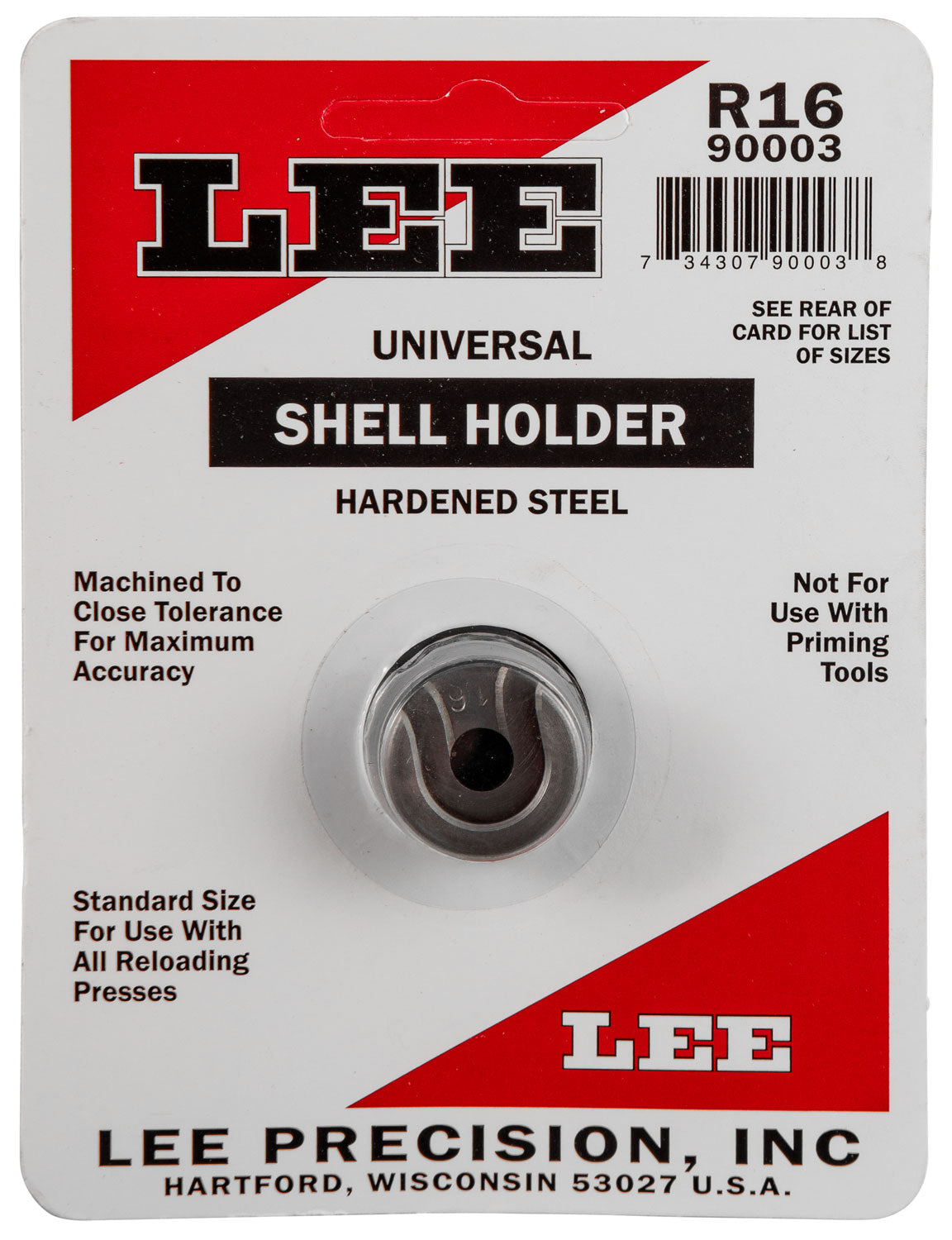 LEE 90003 SHELL HOLDER R16