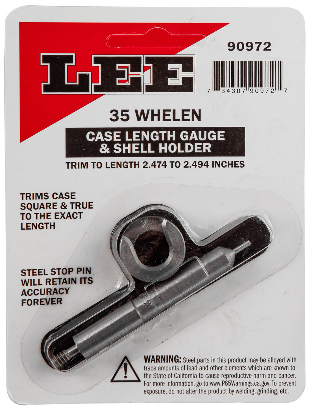 LEE 90972 GAUGE/HOLDER 35 WHELEN