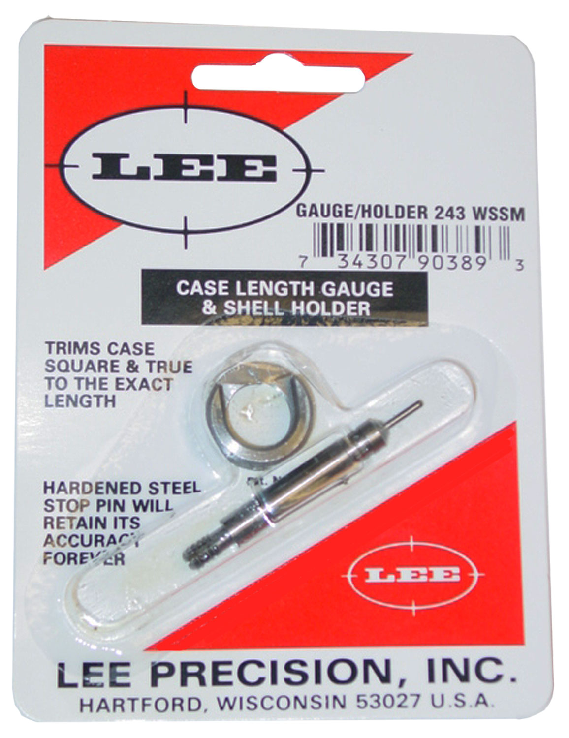 LEE 90389 GAUGE/HOLDER 243 WSSM
