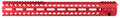 SI STRIKERAIL-17-RED   STRIKE RAIL MLOK 17"   RED