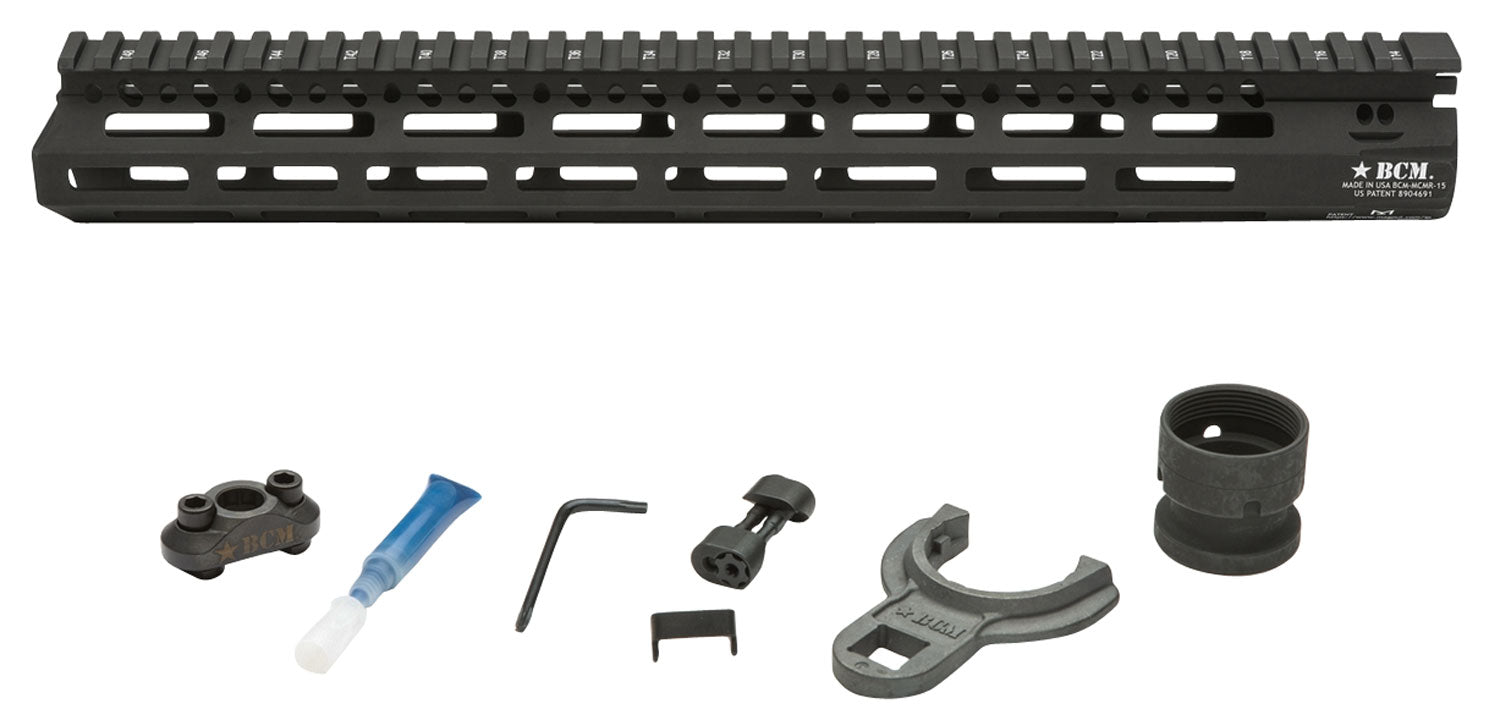 BCM MCMR-15-556-BLK    MCMR ALUM RAIL MLOK 15