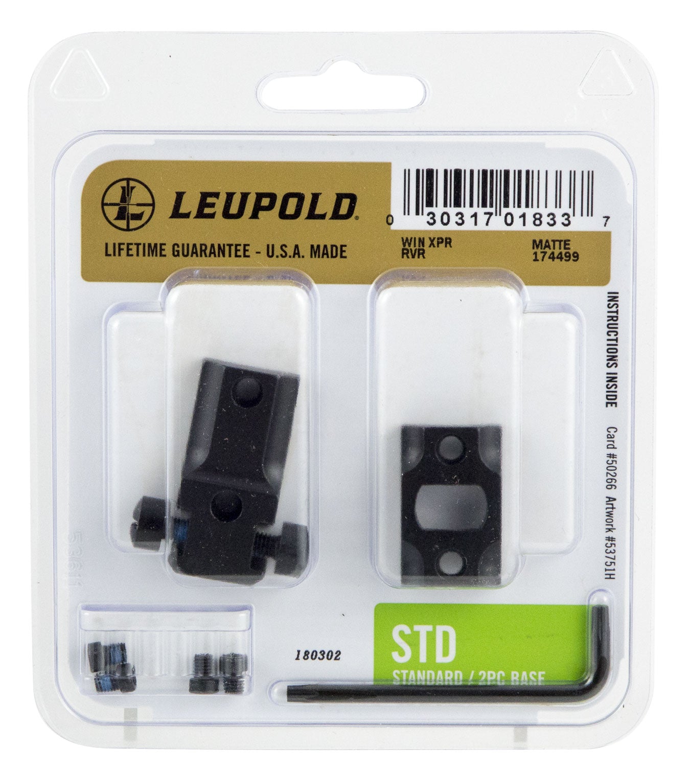 LEU 174499 2 PC BASE XPR RVR          MT