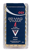 CCI 0073  22WMR                30 V-MAX      50/40