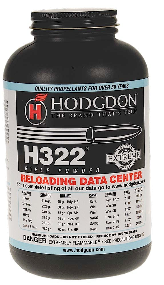 HODG 3221   H322             RFL POWDER    1LB