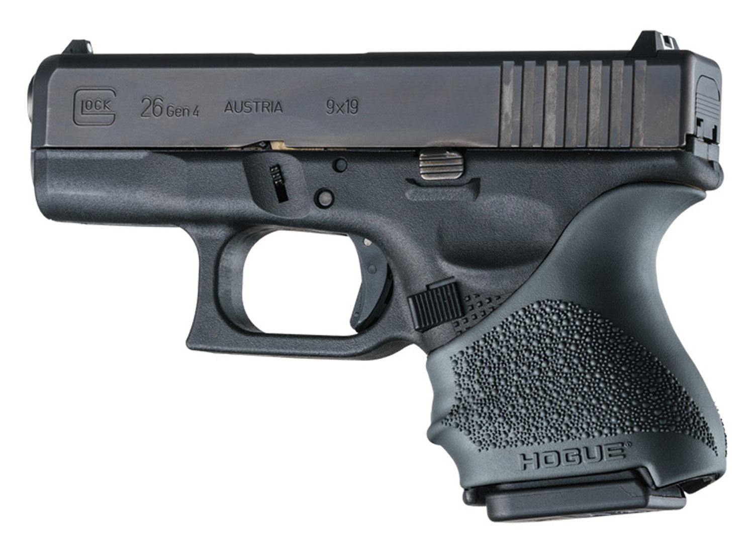 HOG 18600   HANDALL GRIP SLEEVE GLOCK 26/27 BLACK