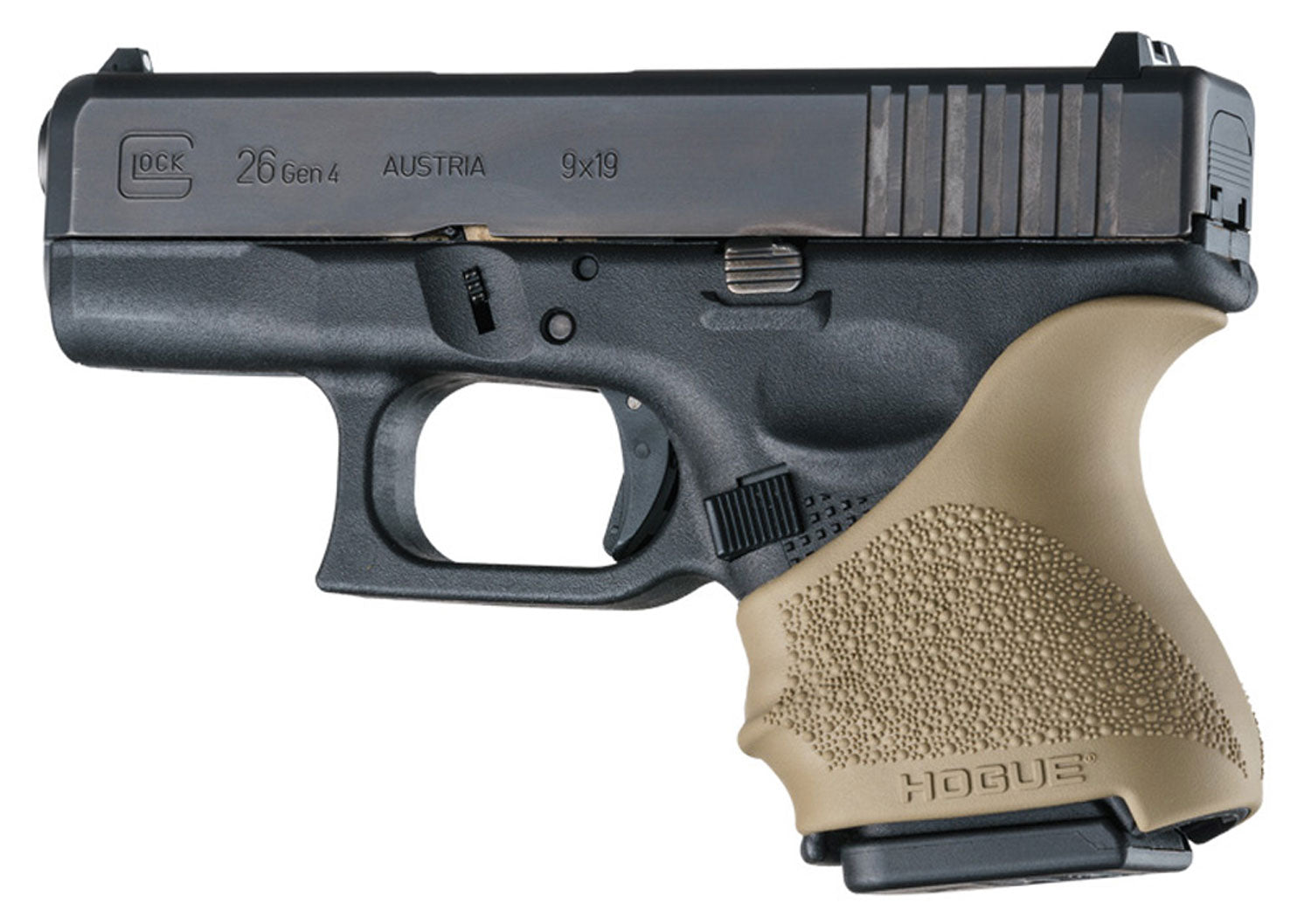 HOG 18603   HANDALL GRIP SLEEVE GLOCK 26/27 FDE