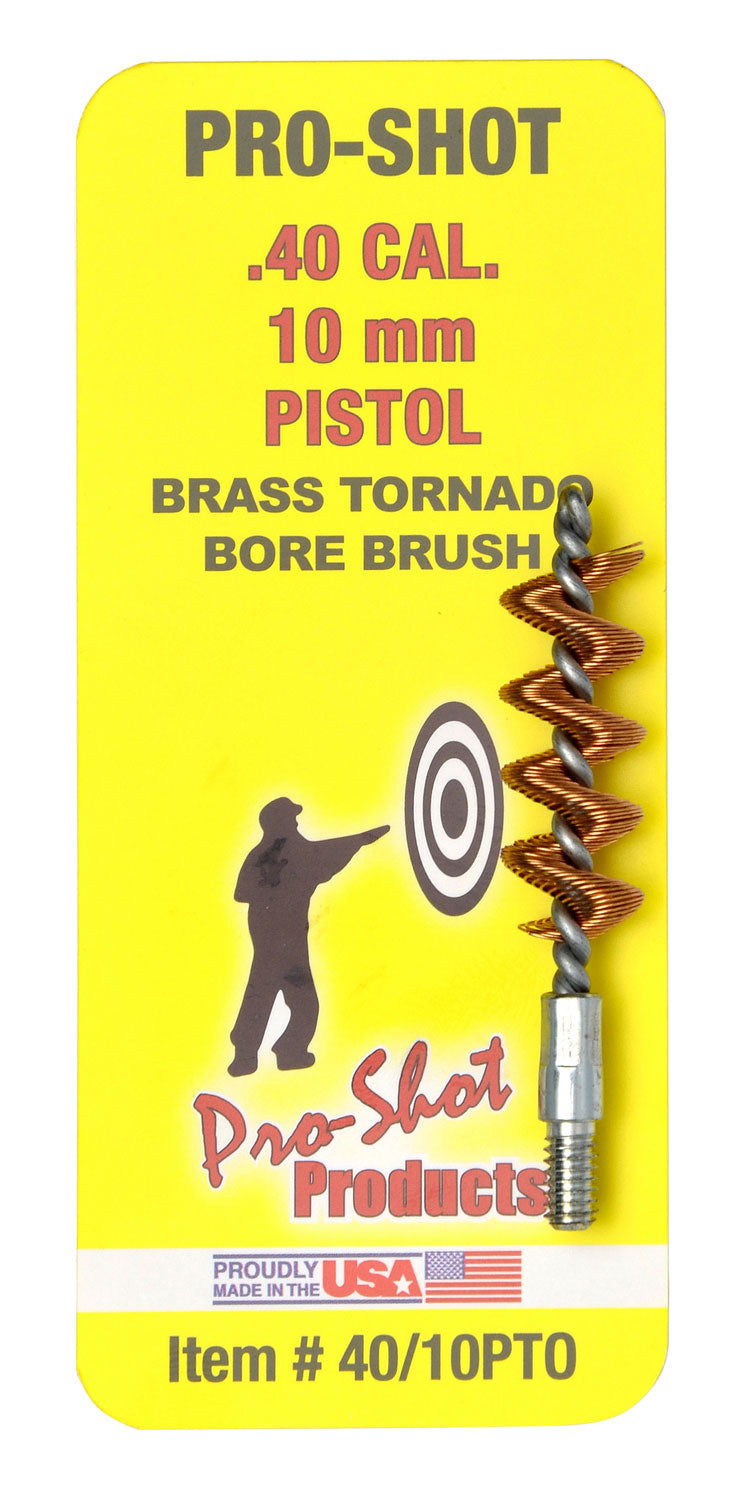 PROSHOT 40/10PTO TORNADO BORE BRUSH    40/10M PSTL