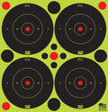 PROSHOT 3B-GREEN-48       3" SPLATTER BULLSEYE TRG