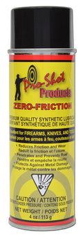 PROSHOT ZF-SPRAY-6     ZERO FRIC SPRAY         6OZ