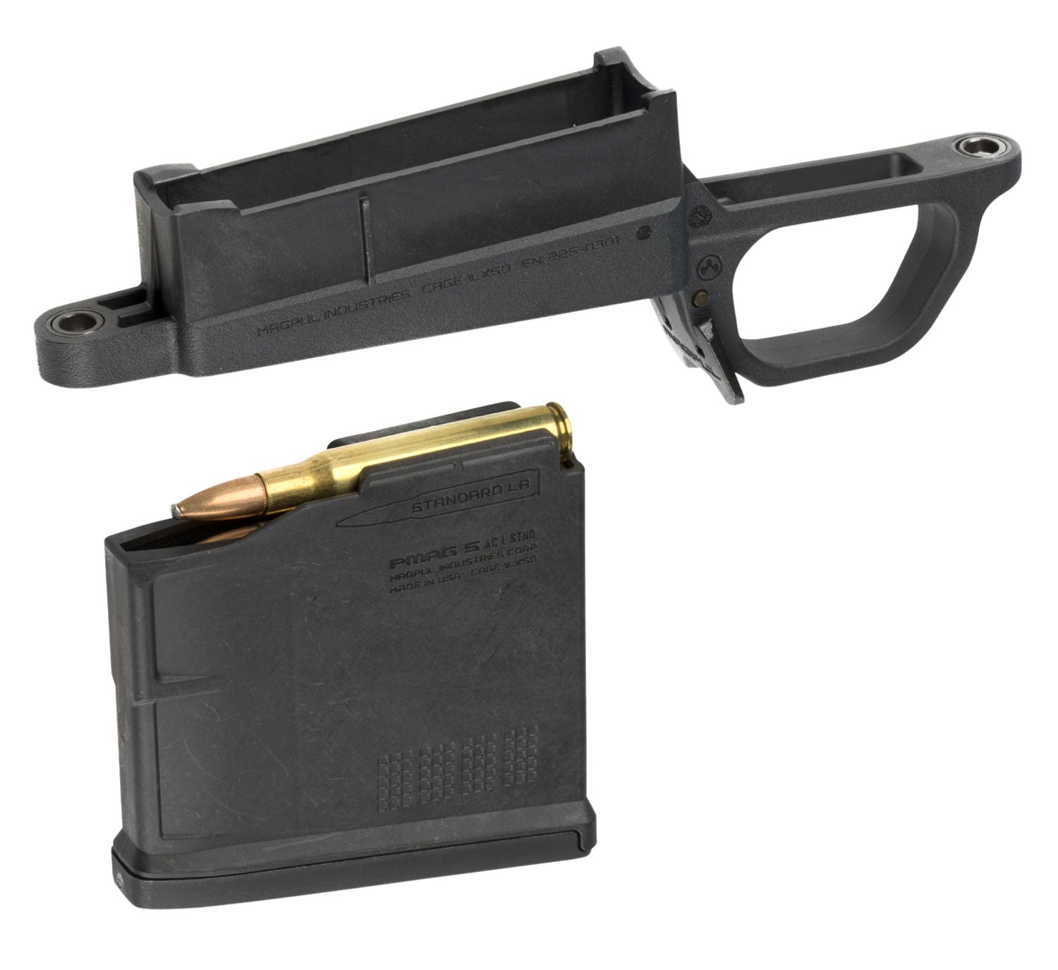 MAGPUL MAG489-BLK  BLTACT MAG WELL 700L STD HNTSTK