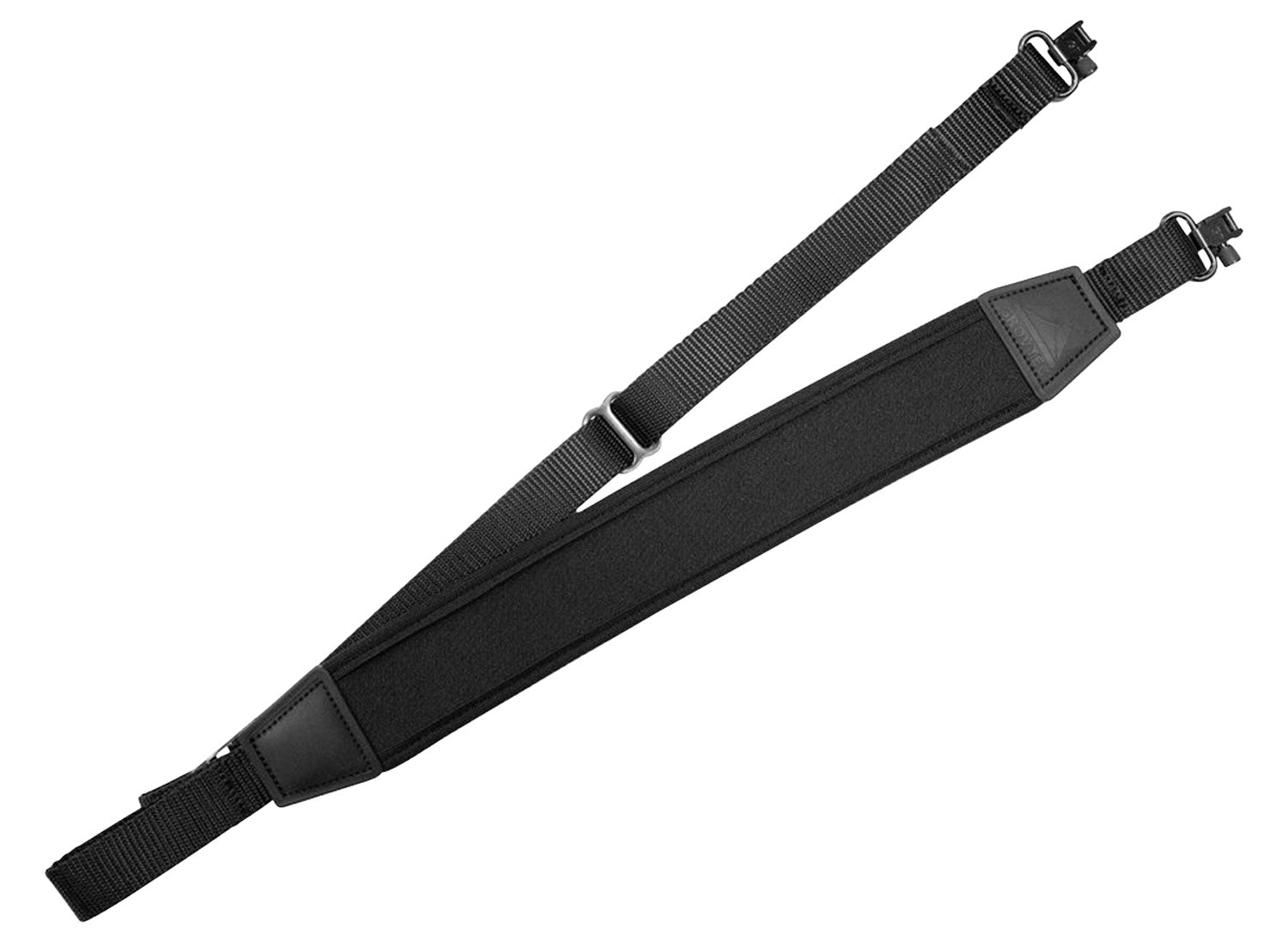 GROV GTSL121  ELASTIC SLING BLACK W/SWVLS