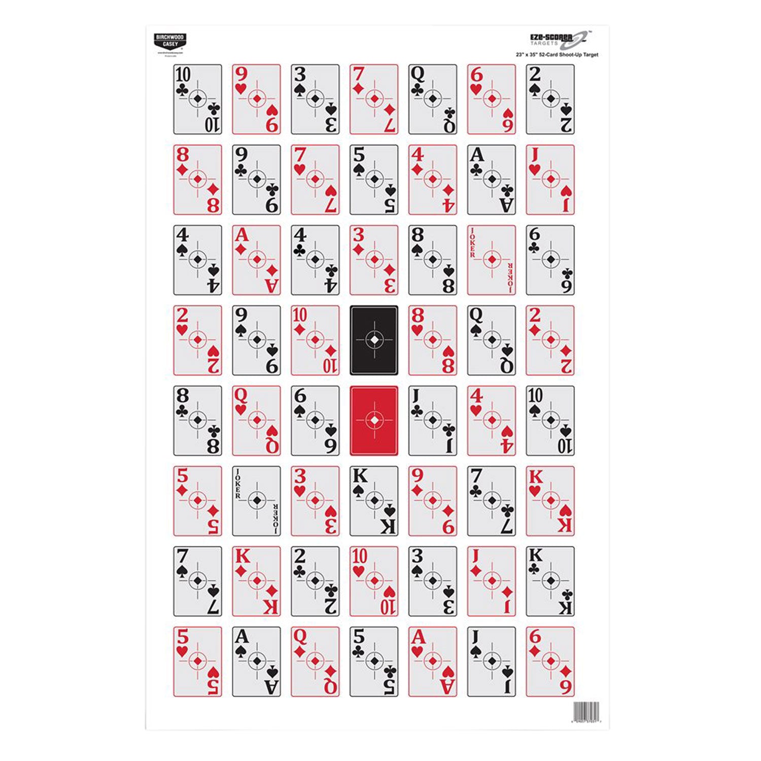 BIR 37026          EZESCORR 23X35 52CARD SHTUP 5PK