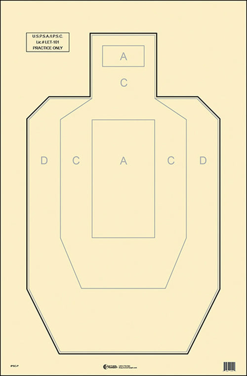 ACTION IPSC-P-100     IPSC/USPSA   TARGET    100BX
