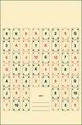 ACTION CARD2100       PLAYNG CARD2 TARGET    100BX