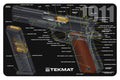 TEKMAT TEKR171911CA        1911 CUT AWAY  MAT